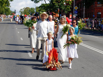 RĒZEKNES PILSĒTAS SVĒTKI - BĒRNU RATIŅU PARĀDE 2018