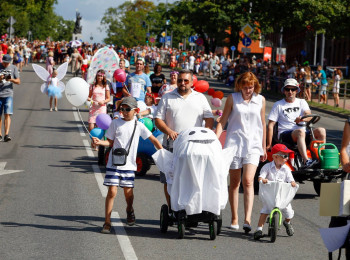 REZEKNE CITY FESTIVAL - CHILDREN'S TROLLEY PARADE 2018