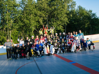 S/C "SJUZANNA" SUPPORTS INLINE HOCKEY TOURNAMENT "RED PUCK 2019"