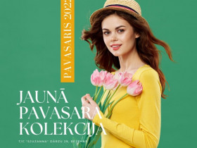 S/C "SJUZANNA" NEW SPRING COLLECTION! NEW ARRIVALS IN ALL DEPARTMENTS! CUSTOMER CARD DISCOUNT VALID!
